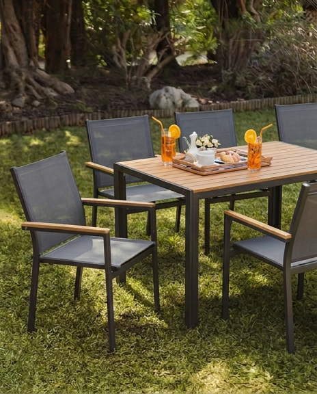 Fauteuil de jardin empilable