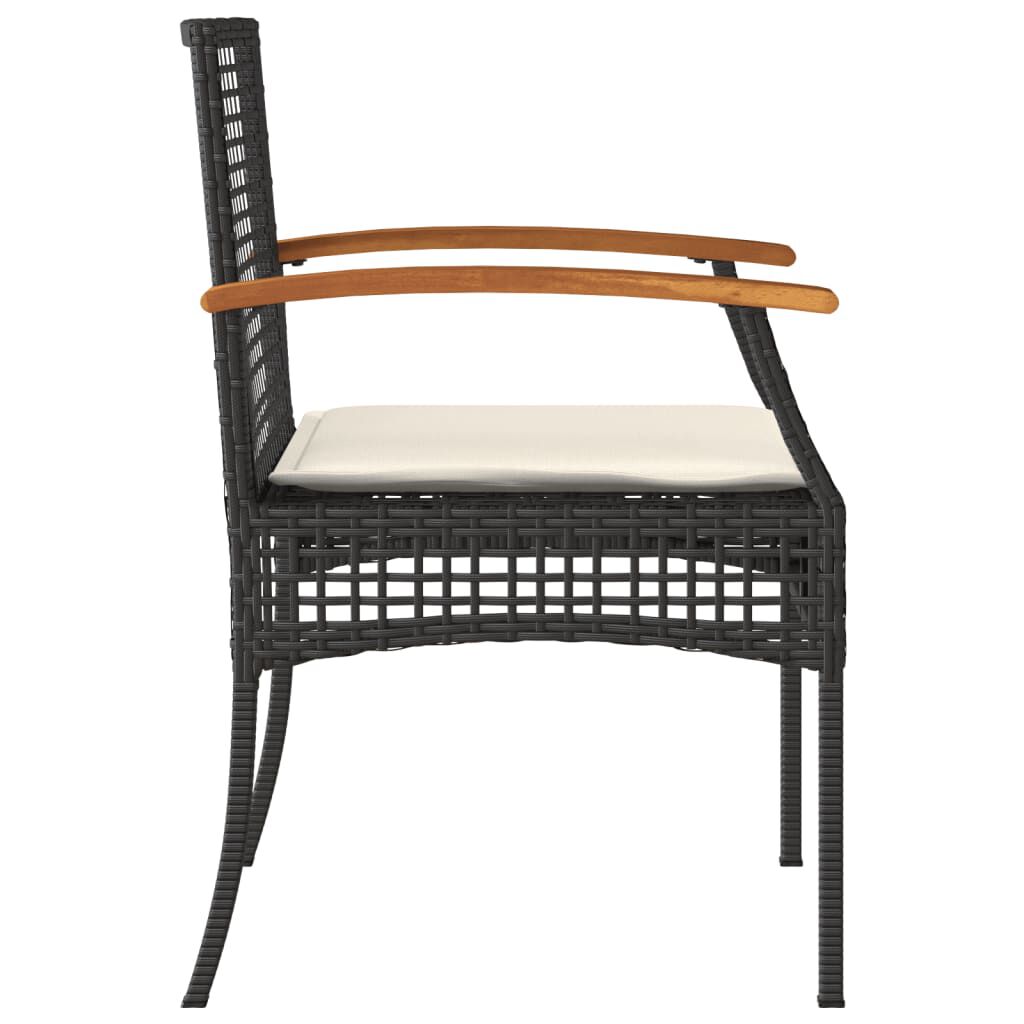2 Fauteuils de jardin résine tressée