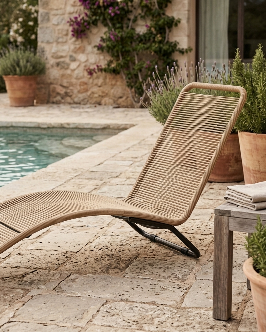 Fauteuil lounge extérieur