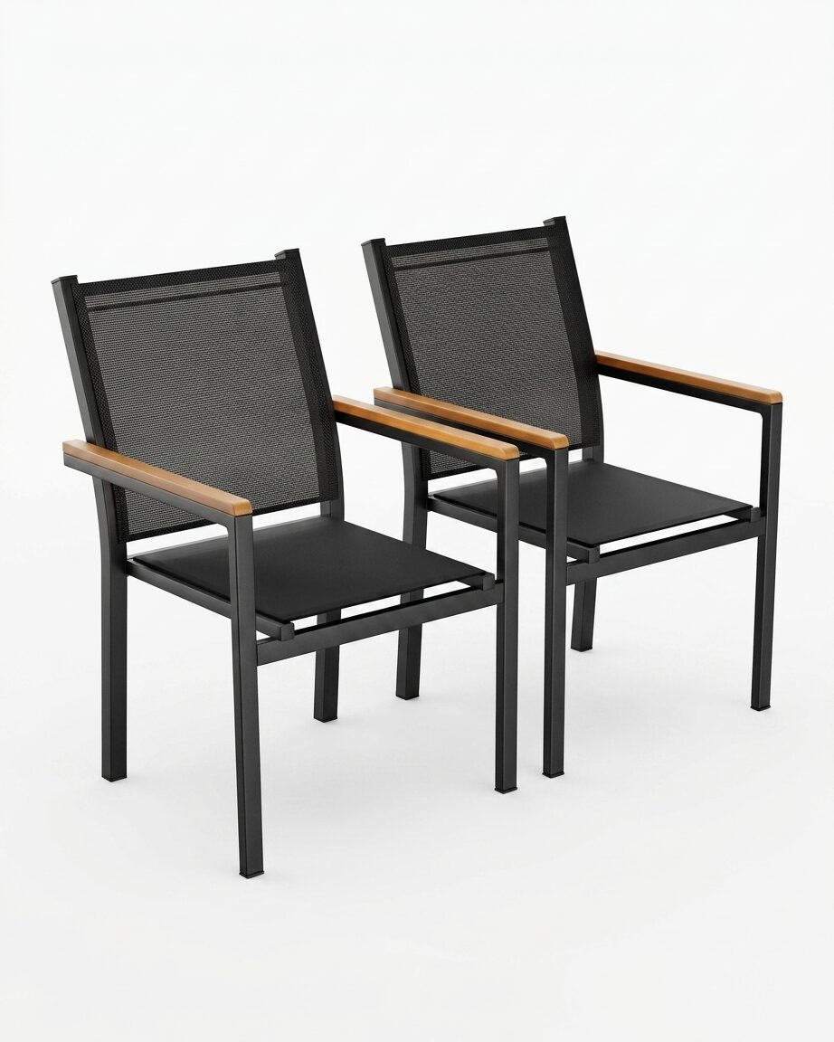 Fauteuil de jardin empilable