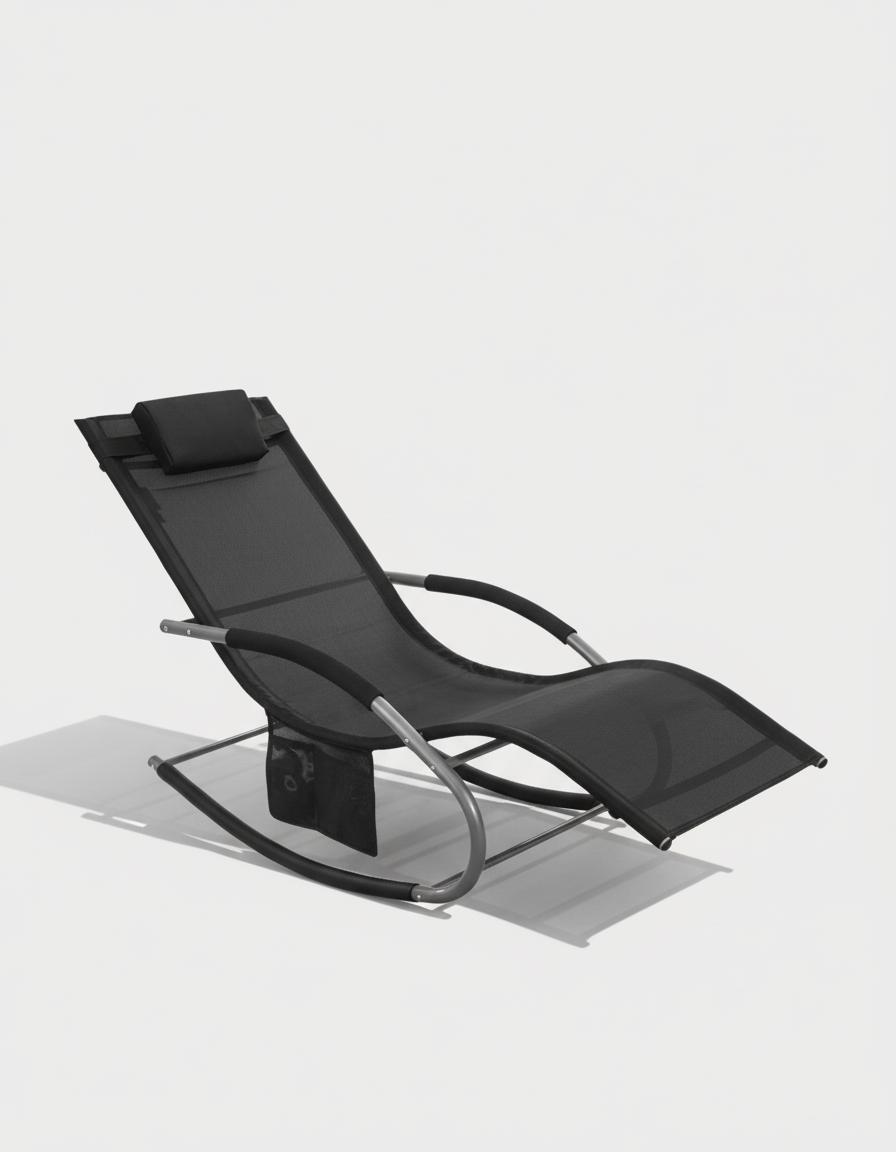 Fauteuil de jardin à bascule