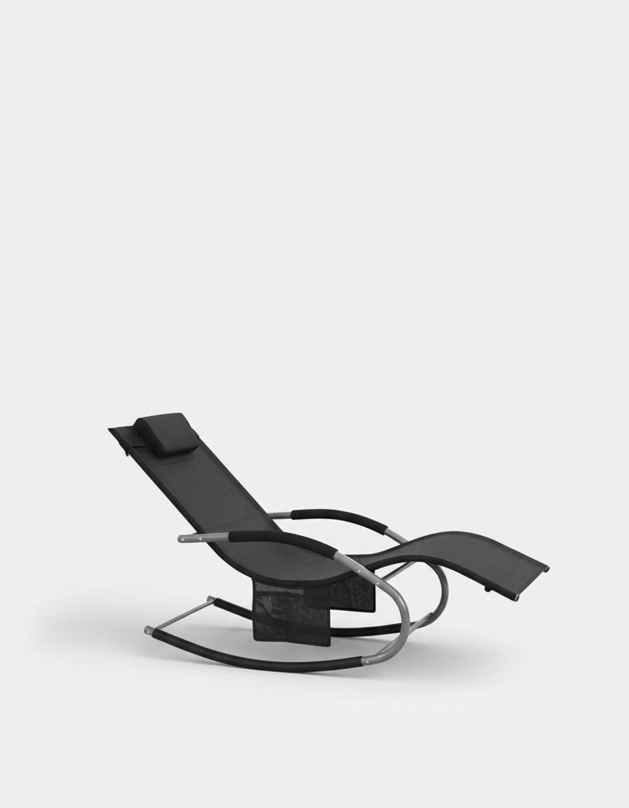 Fauteuil de jardin à bascule