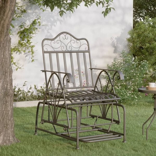 Fauteuil de jardin en fer forgé