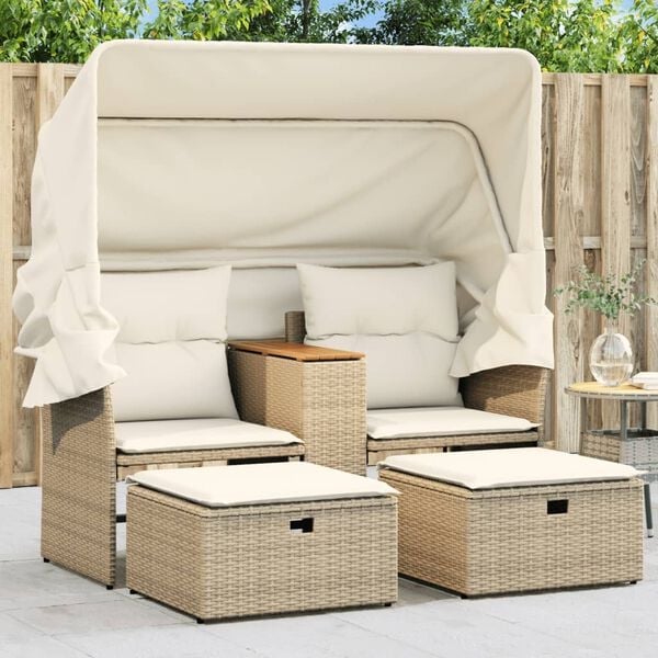 Fauteuil de jardin 2 places
