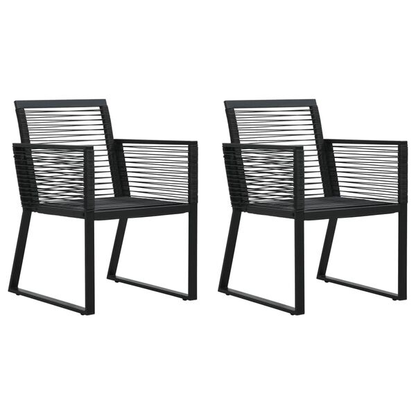 2 Fauteuils de jardin en pvc