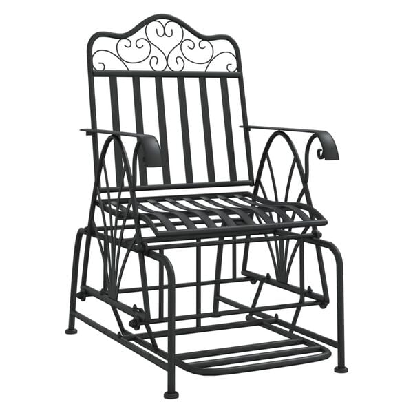 Fauteuil de jardin en fer forgé
