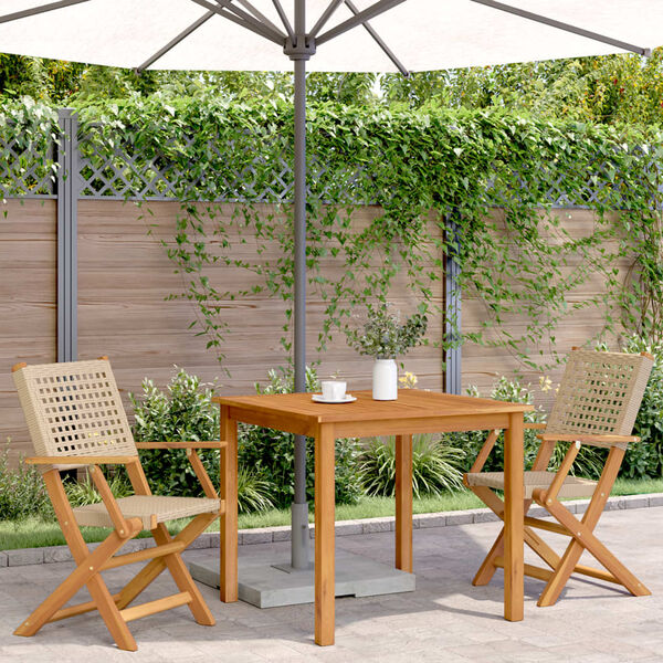 2 Fauteuils pour table de jardin
