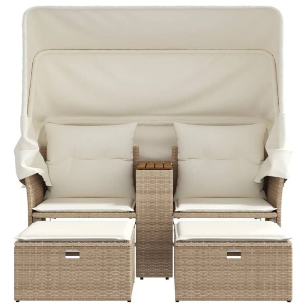 Fauteuil de jardin 2 places