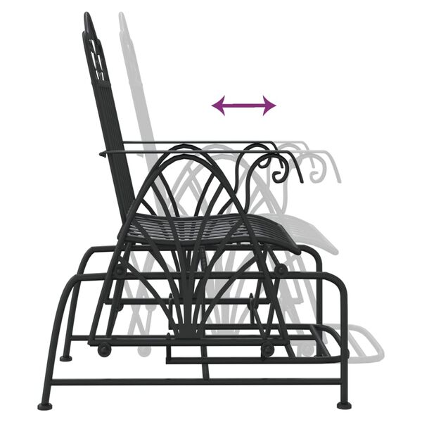 Fauteuil de jardin en fer forgé